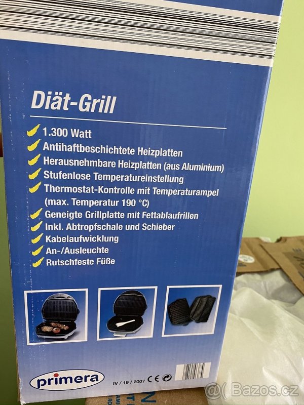 Nový Stolní Grill 1300W - 4