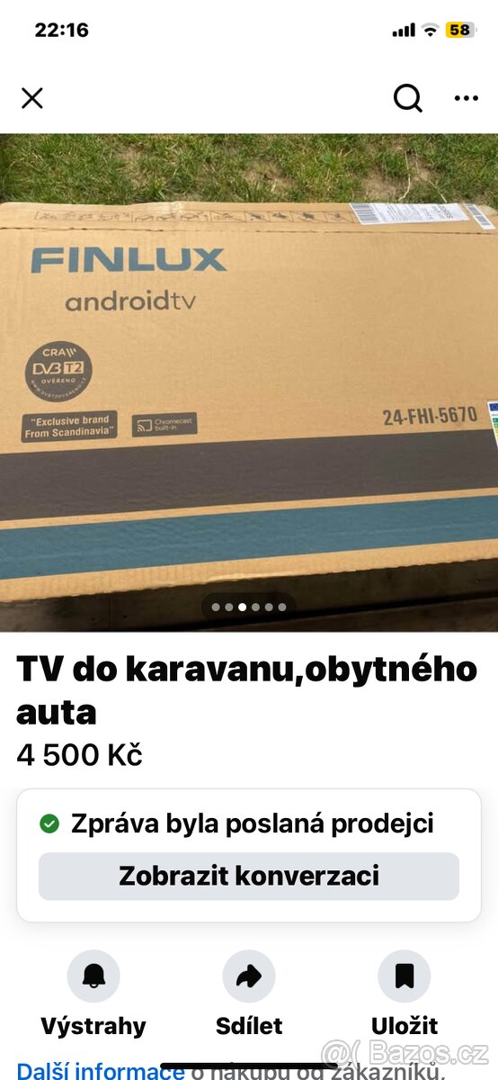 Smart televize 24" do karavanu ( ANROID ) - 4