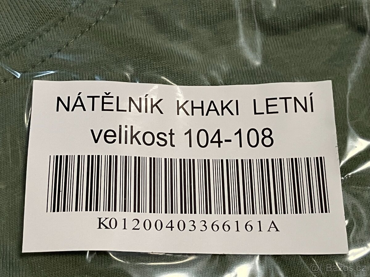 Triko zelené krátký rukáv. - 4