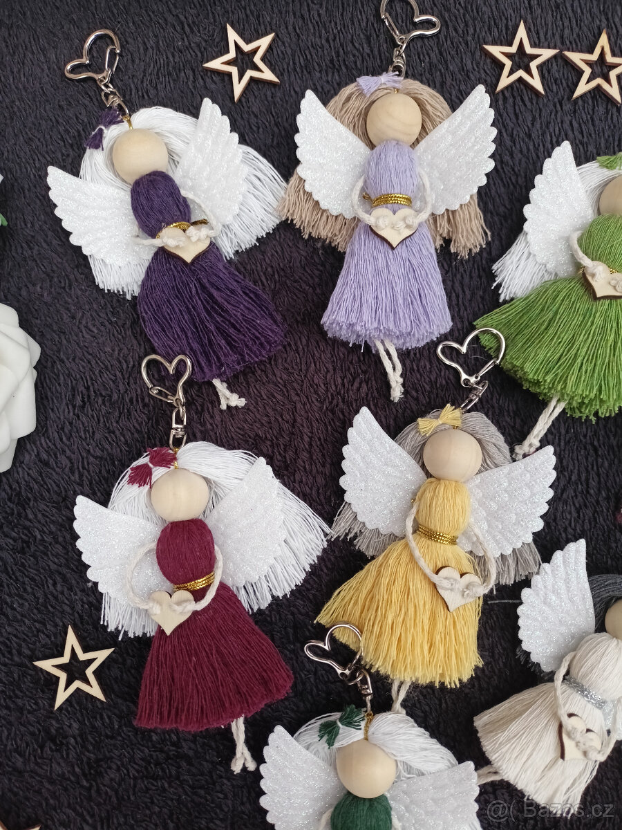 Klíčenka Andělka 1 - nová - 4