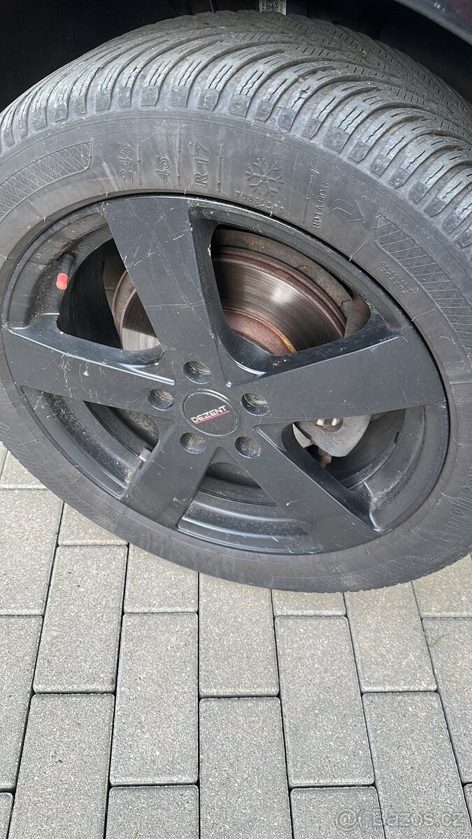 Dezent 5x112 r17 zimní pneu - 4