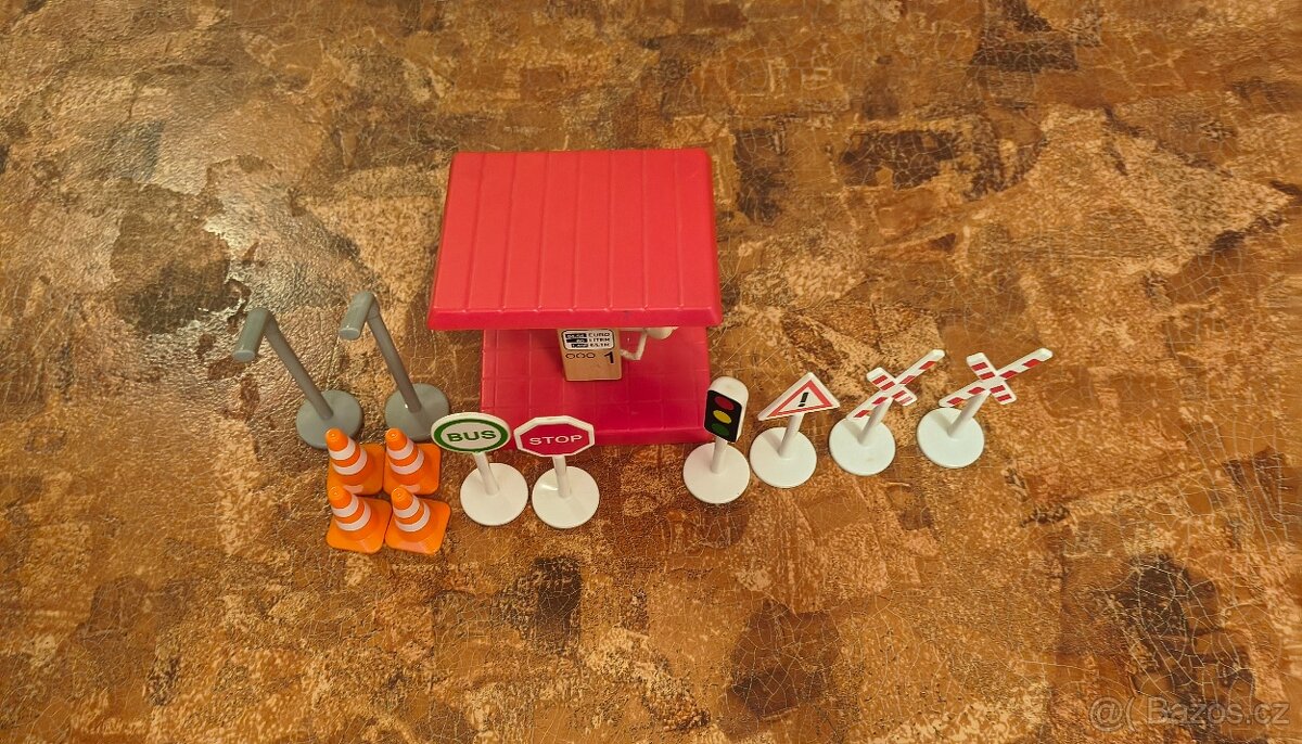 drevena autodraha s prislusenstvim - 4