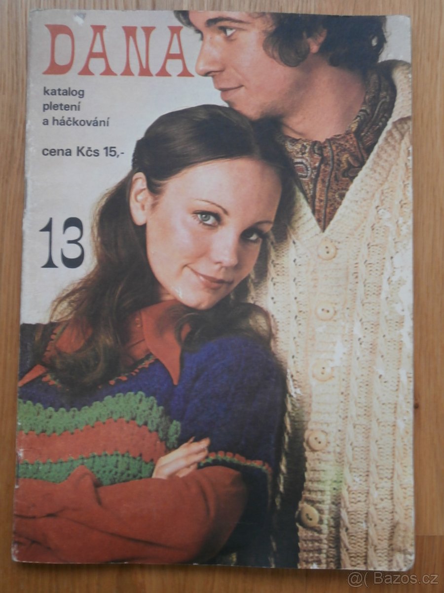 10 x módní časopis DANA - katalog pletení a háčkování. - 4