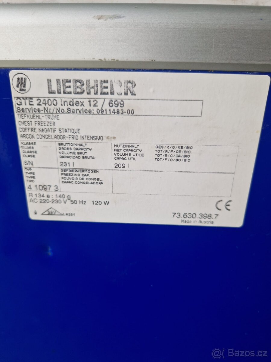 Mrazák pultový - 4