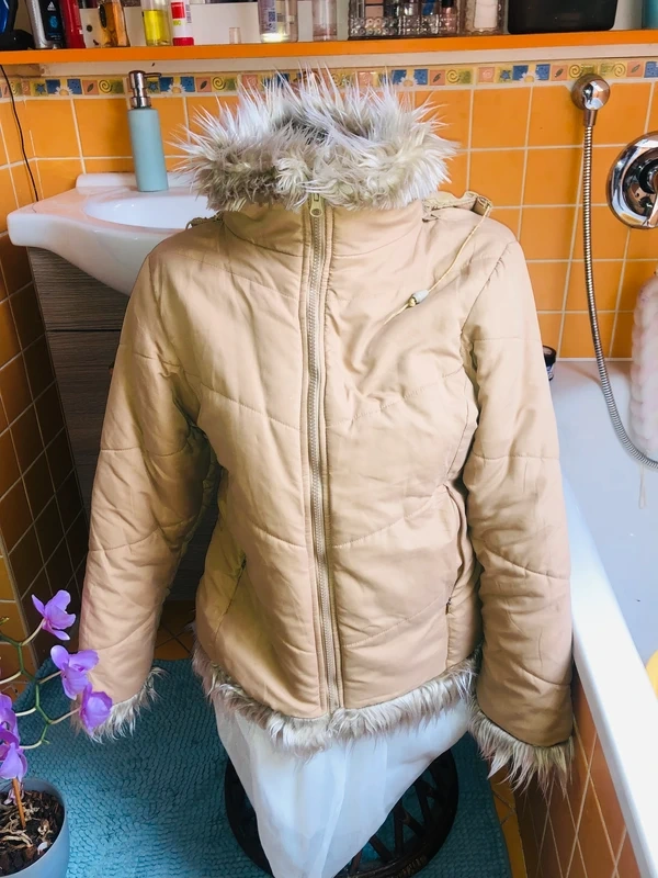 # bunda# zimni# s kapuci# kozisek# odnimatelnakapuce - 4