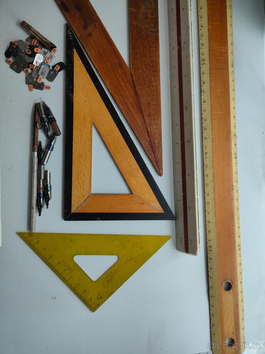 Retro rýsovací potřeby - 4