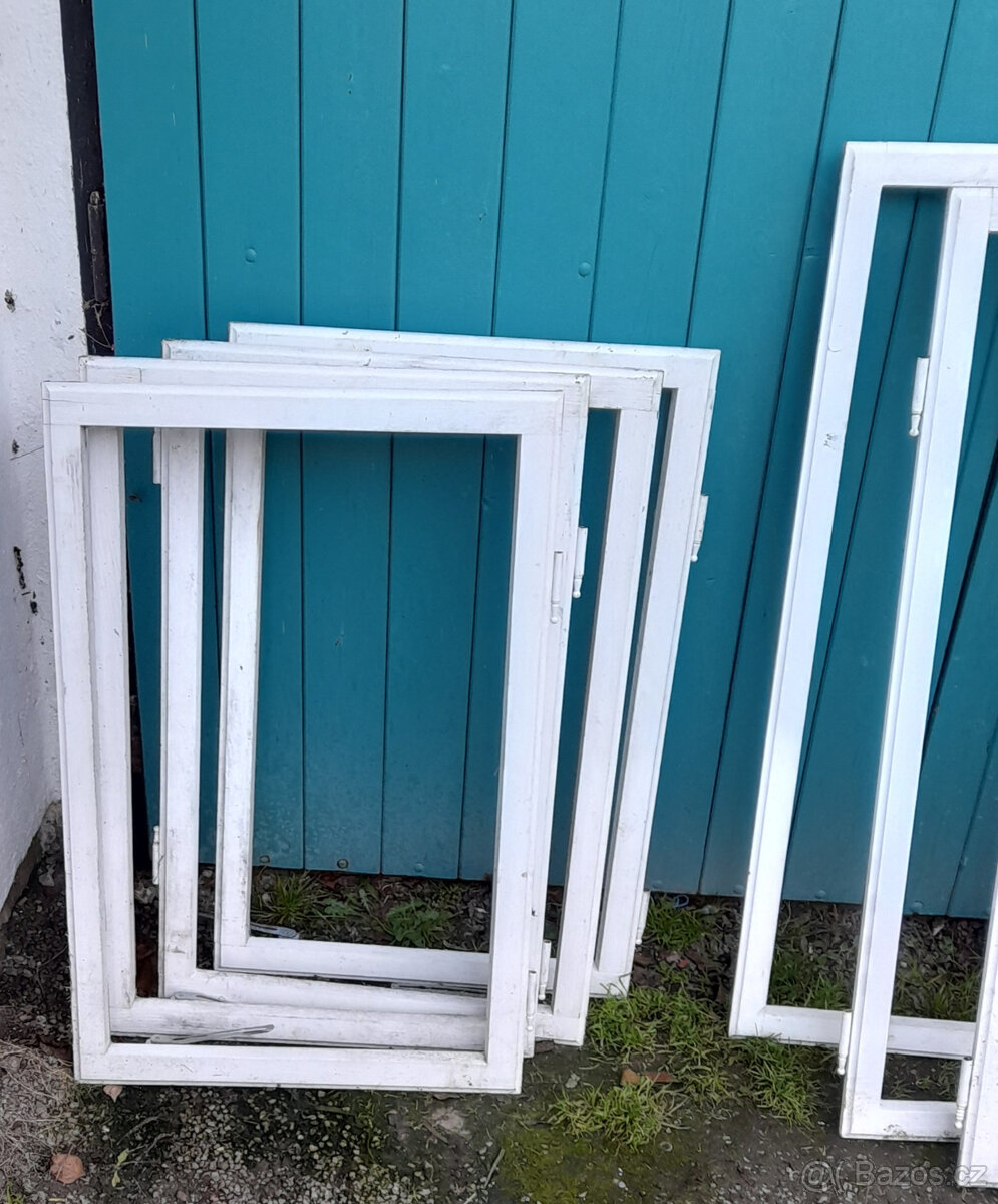 Dřevěná okna 2 roky stará pěkná - 4