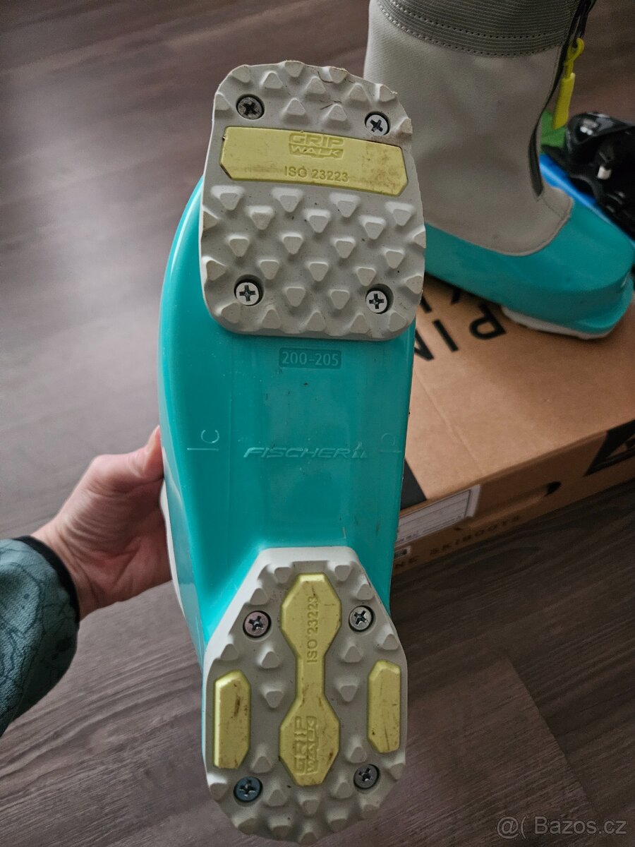 Dětské sjezdové lyže Elán 110 + boty Fischer 20,5 - 4