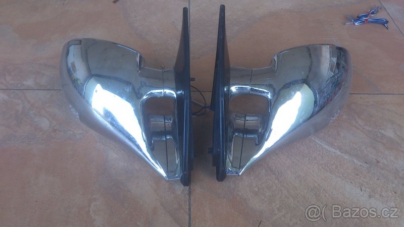 Zpětná chromová zrcátka s blinkrem - 4