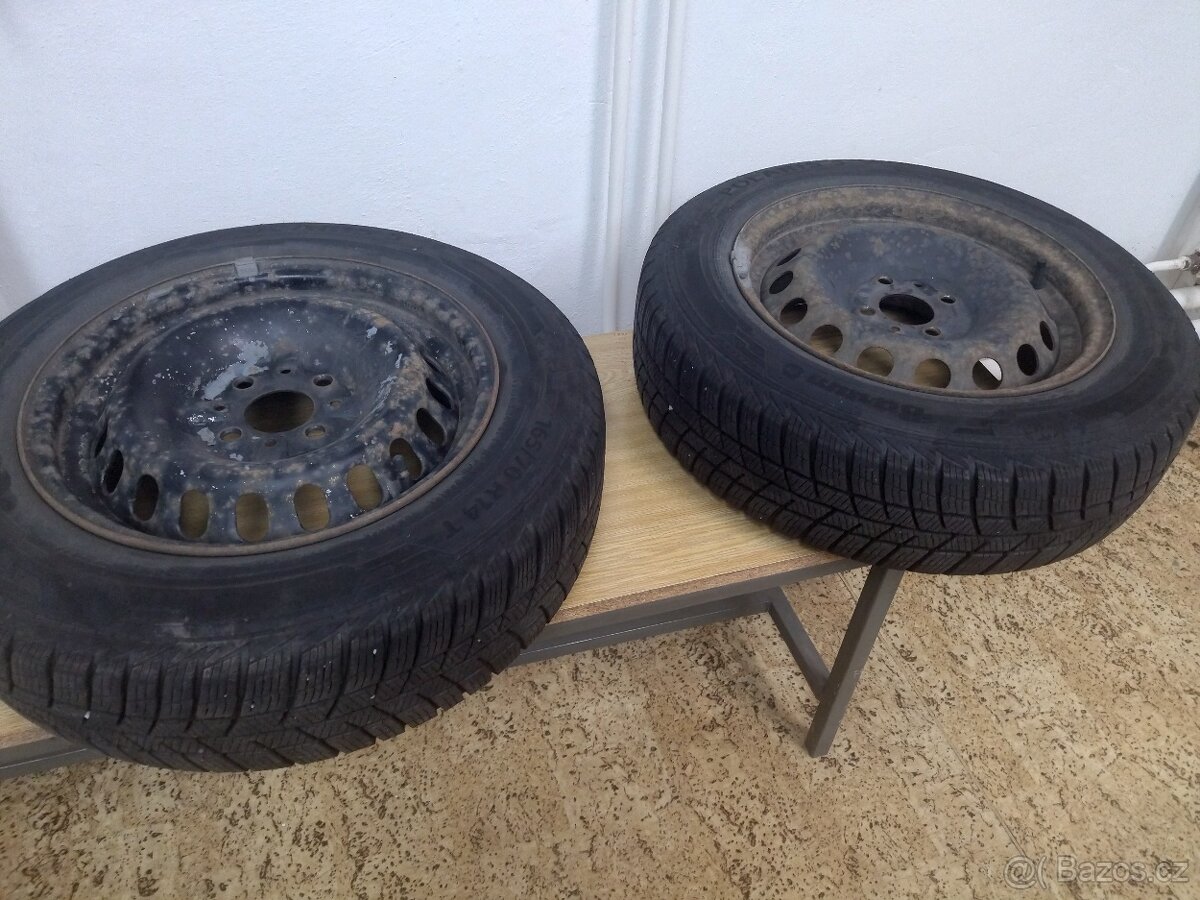 Zimní plech kola 2ks - 4