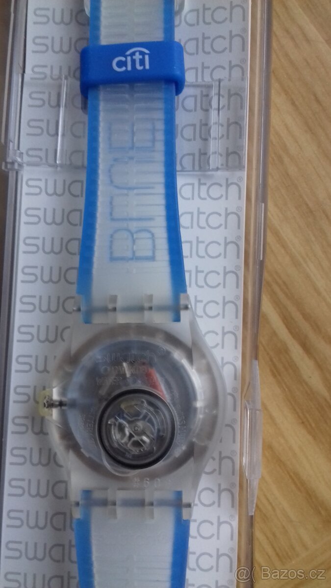 Hodinky, švýcarské, Swatch, vodotěsné, datum, nové - 4