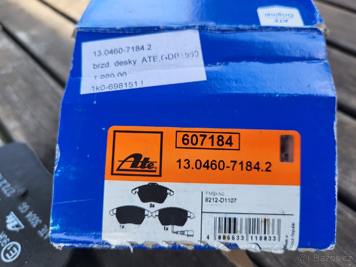 Brzdové desky Octavia 2 přední NOVÉ - 4