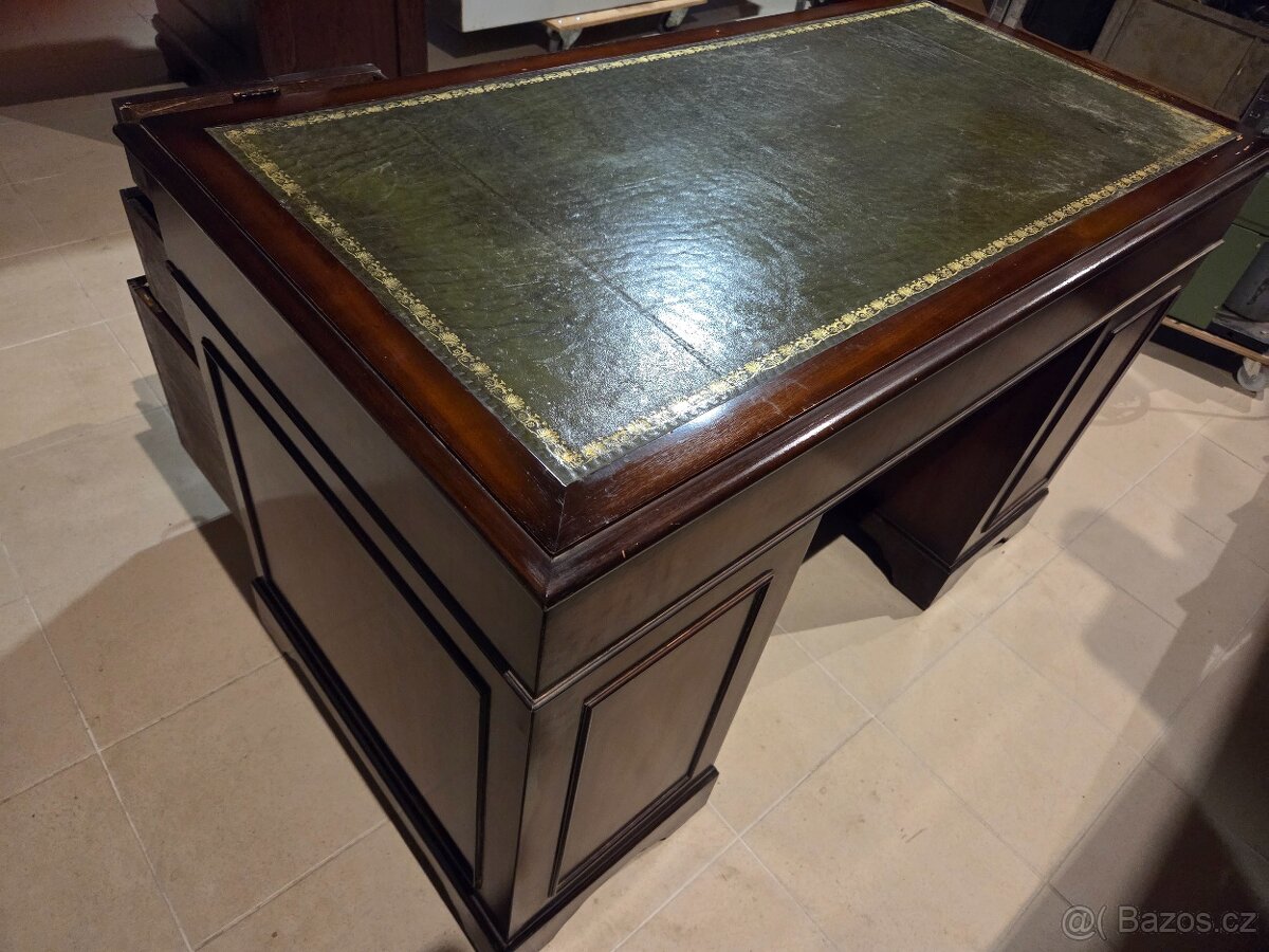 Starožitný anglický psací stůl - 4
