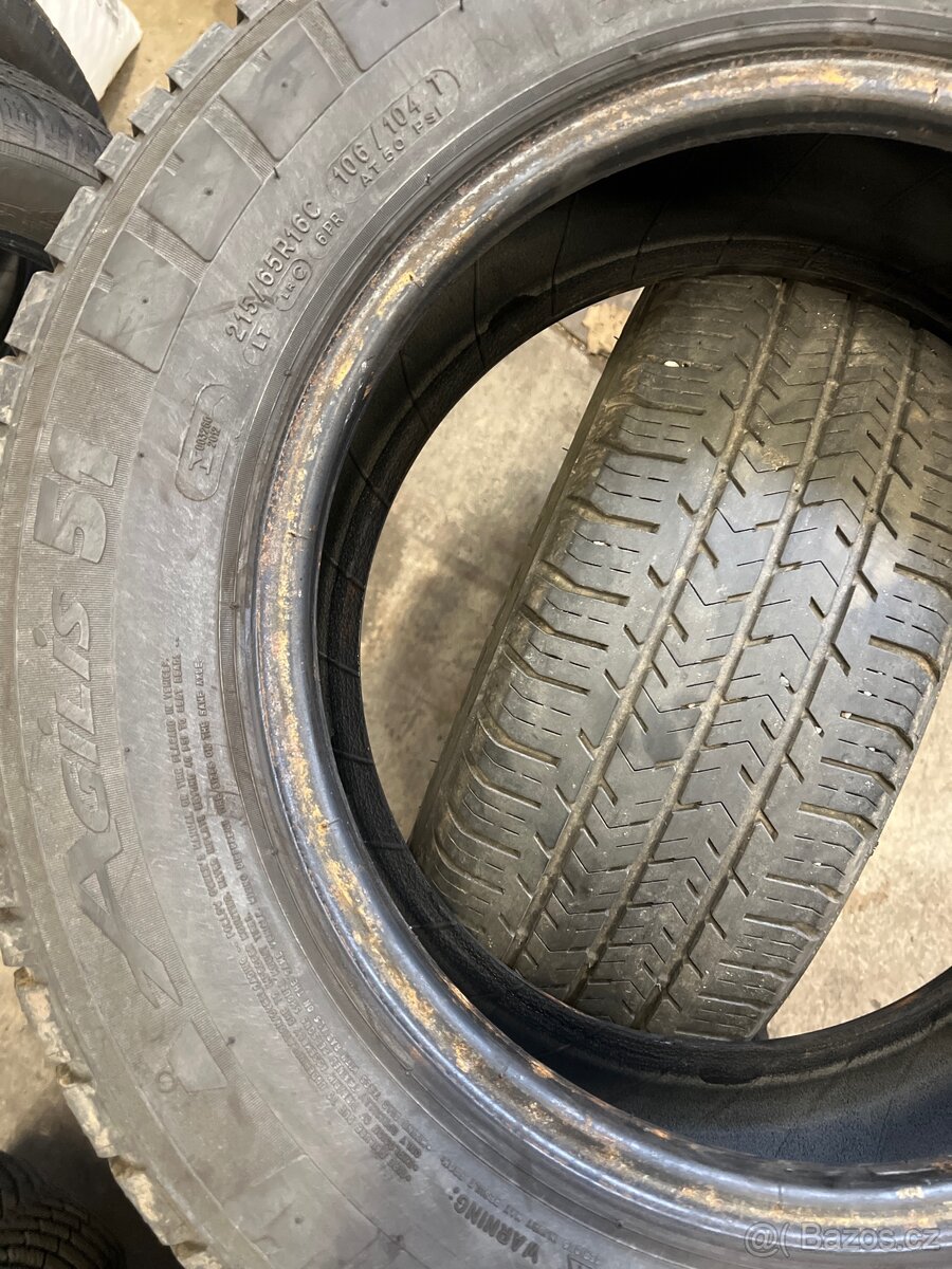 2x letni pneu Michelin 215/65/16 C - 4