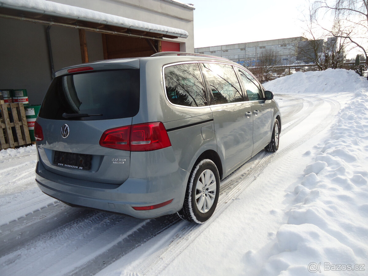 VW Sharan 2,0 TDi BEZ KOROZE, SERVIS VW - 4