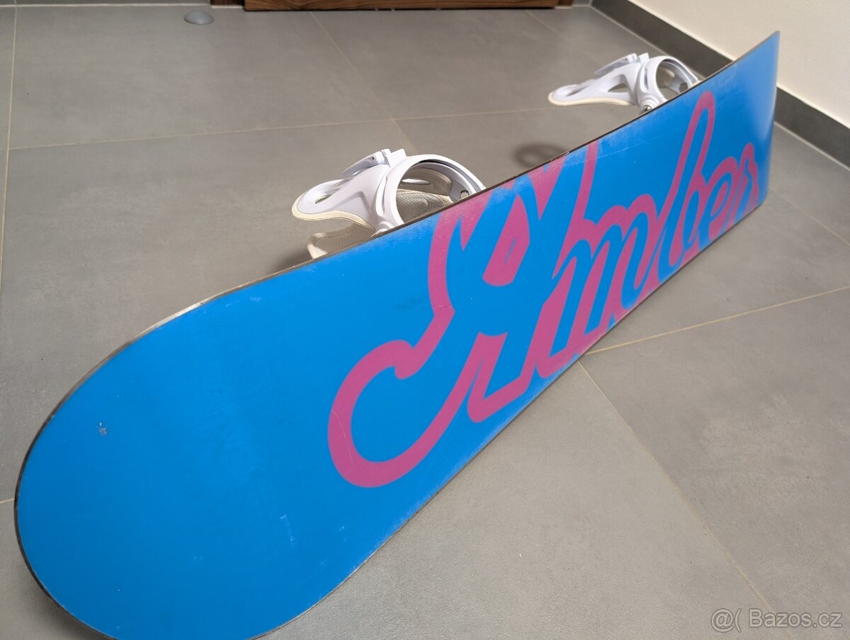 Snowboard 130cm s vázáním - 4