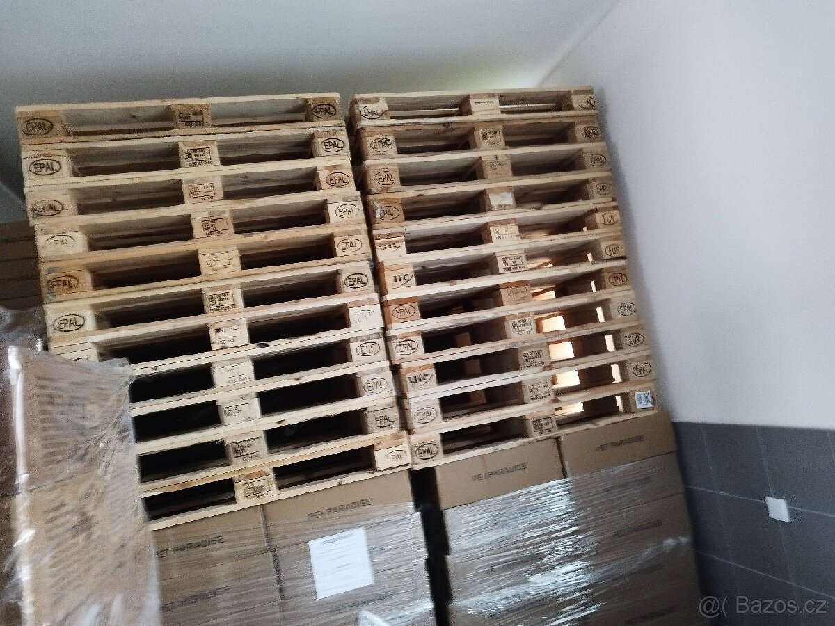 Prodám EUR palety třída A,B ... zánovní - 4