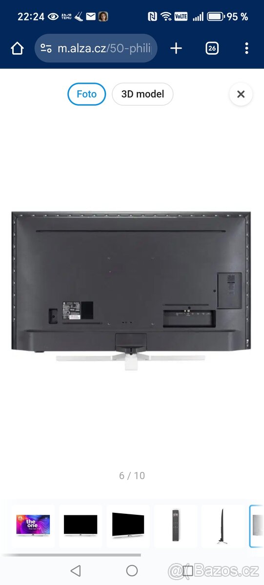 TV Led Philips Android 50'' 125 cm - 4