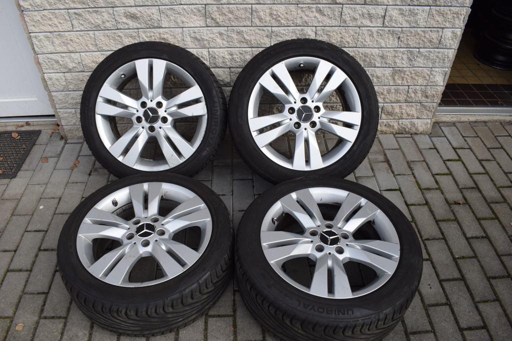 Alu kola originál Mercedes Benz R17 dvourozměrná letní sada - 4