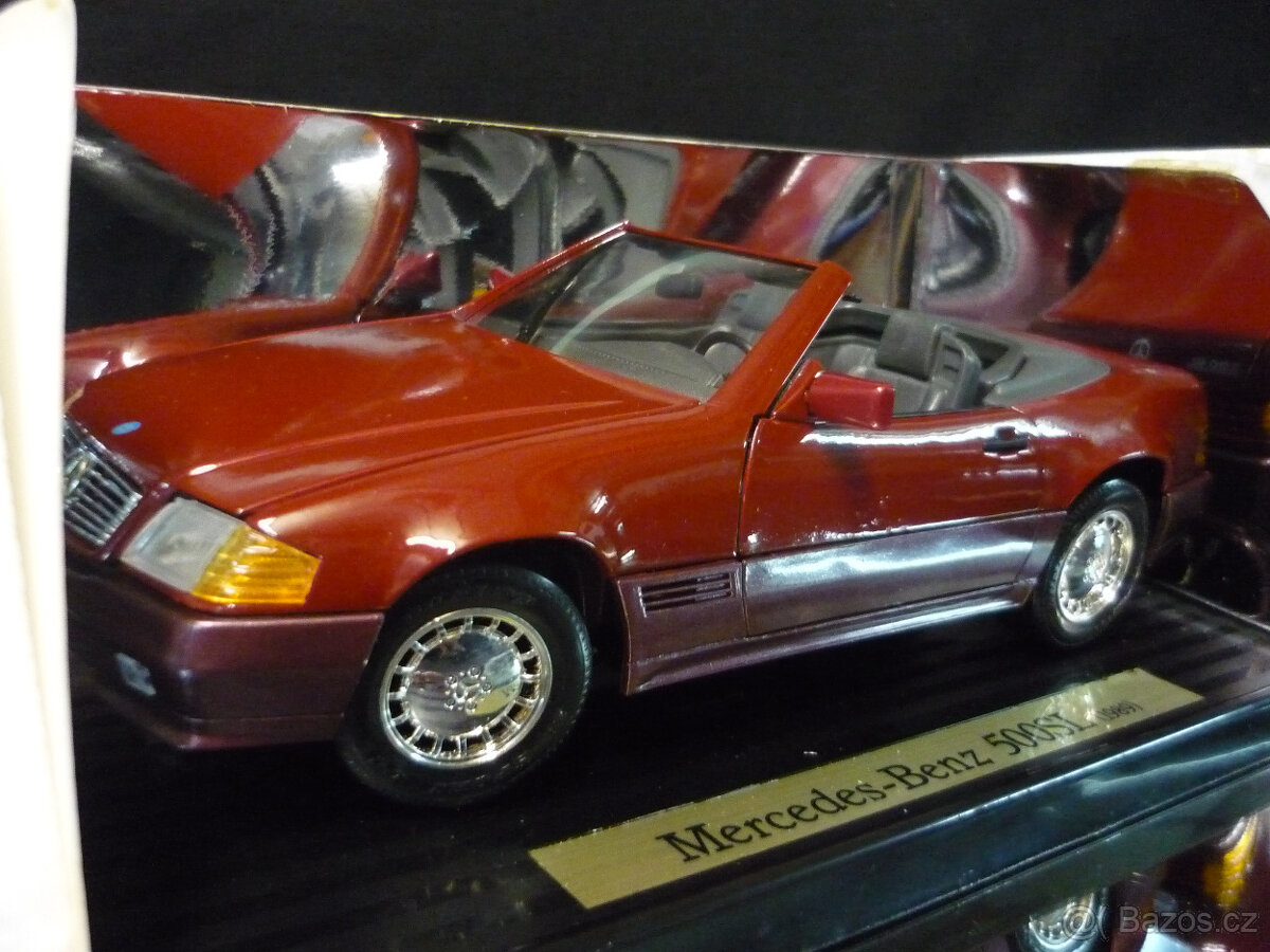 Mercedes Benz 500 SL 1989 Maisto 1/18 - 4