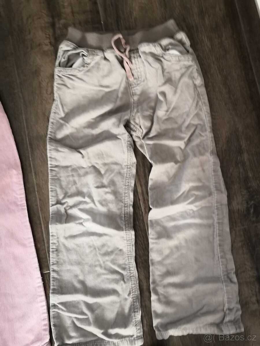 Dívčí kalhoty 116/122 - 4