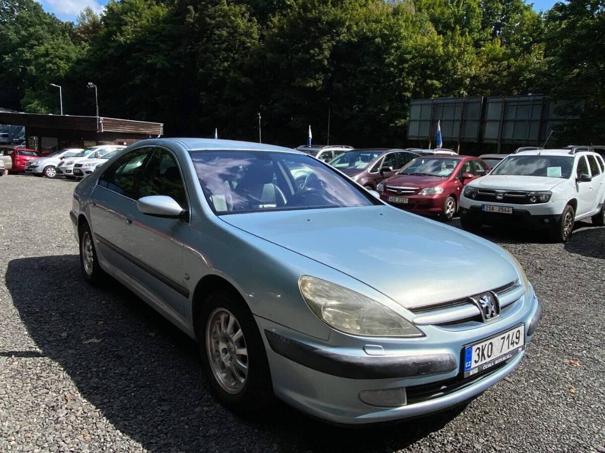 Peugeot 607 2.2 HDI 98kW digitální klima JBL kůže 2001 - 4