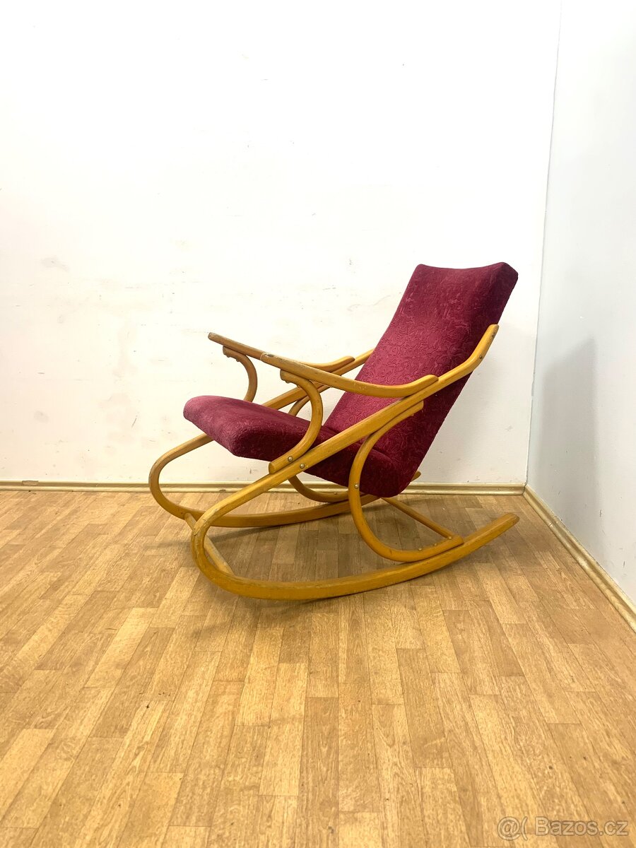 Retro houpací křeslo TON 60. léta - 4