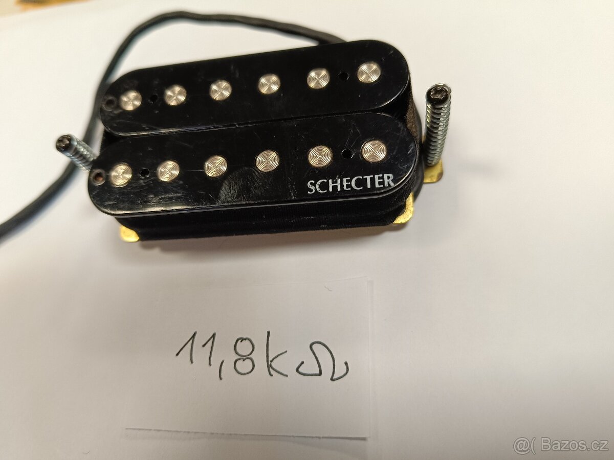 Snímače na el.kytaru Schecter - 4