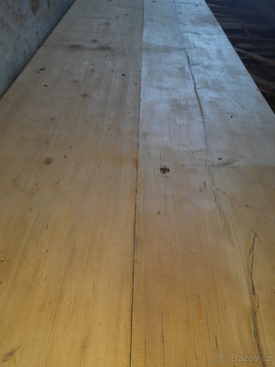 Prodám staré kartáčované fošny. - 4