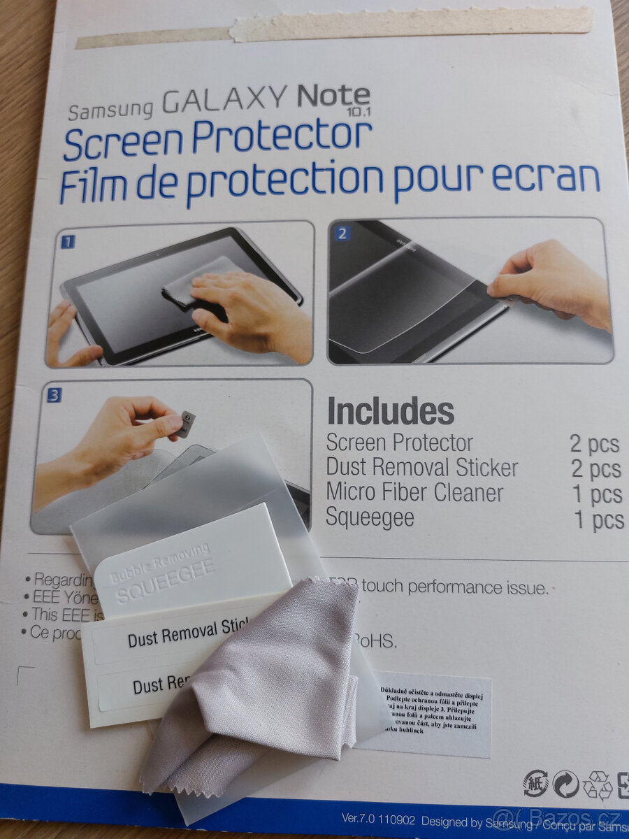 Ochranná fólie na tablet Samsung Galaxy Note 10.1 - 4