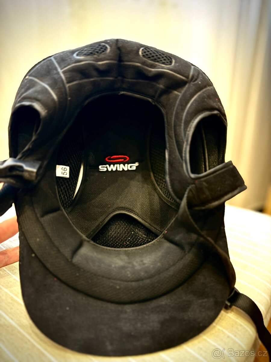 Jezdecká helma na koně SWING - dámská - 4