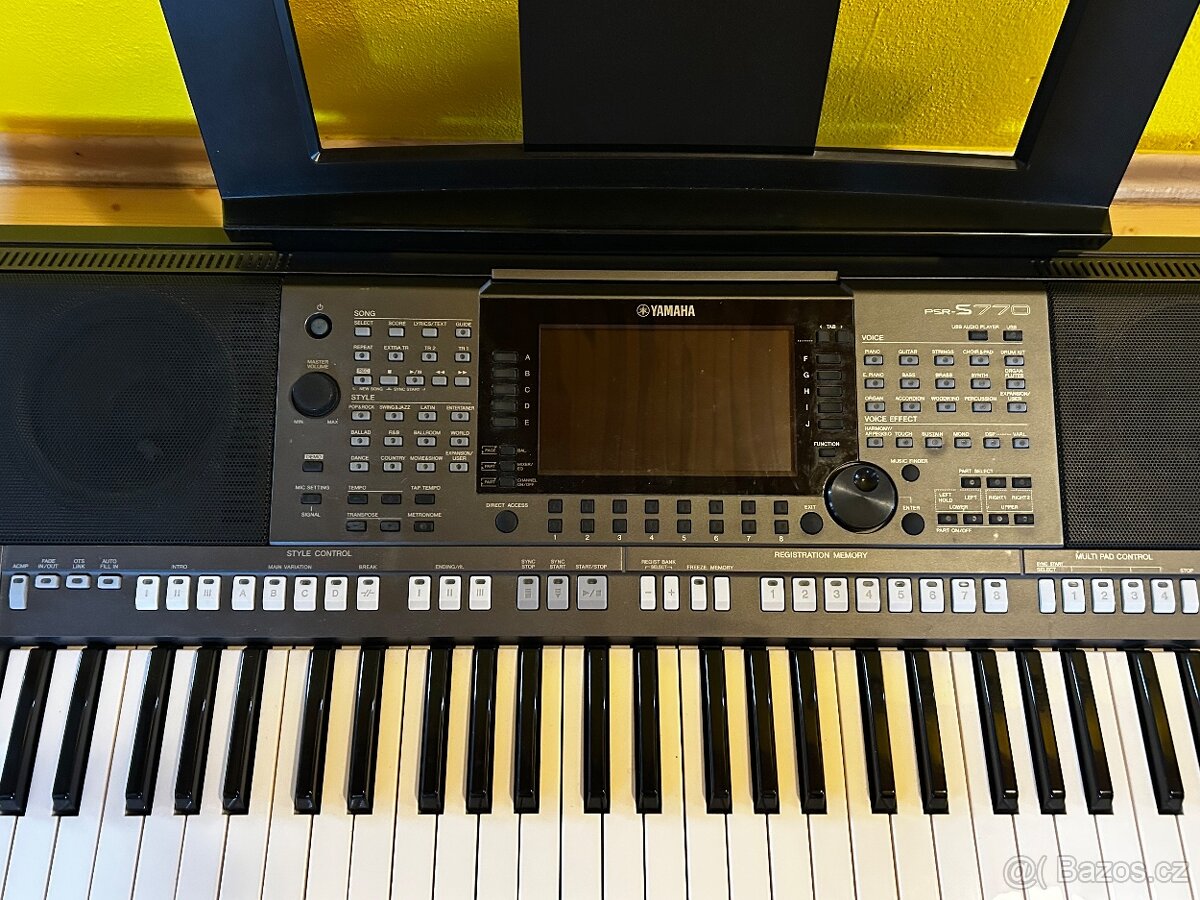 Prodám klávesy Yamaha PSR-S770 - 4