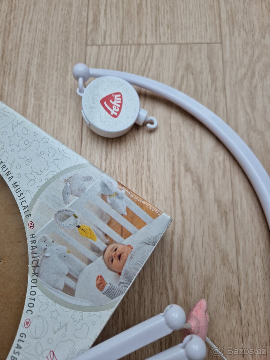 KOLOTOČ DO DĚTSKÉ POSTÝLKY zn.Fehn - 4