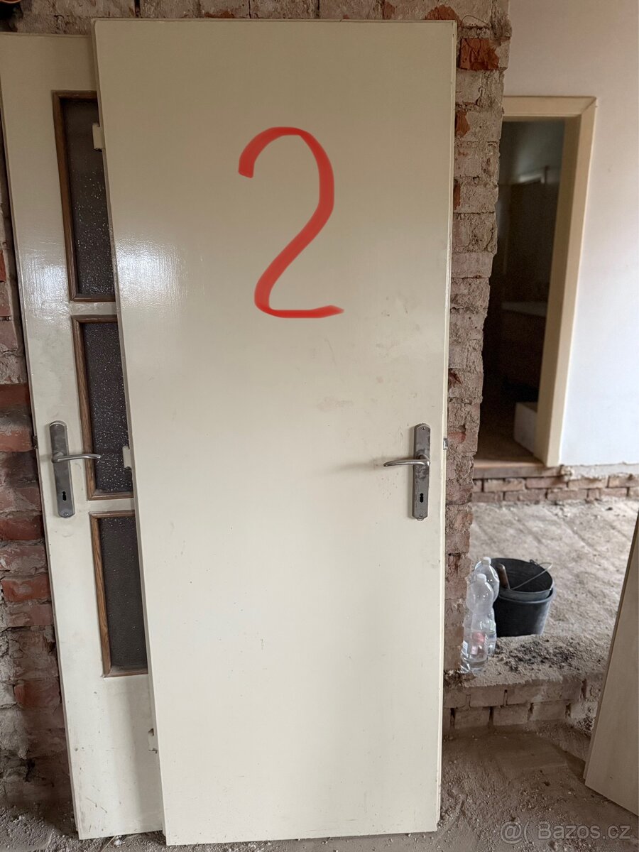 Retro interiérové dveře - více rozměrů a typů - 4