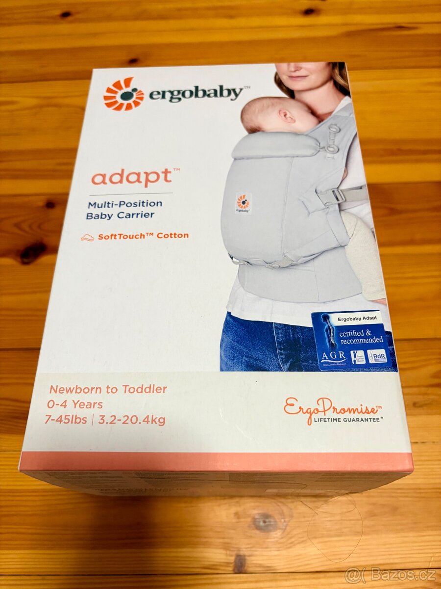 Nosítko pro dítě Ergobaby Adapt pearl grey - 4
