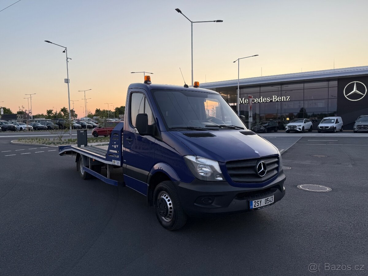 Odtahovka Mercedes Sprinter 519 3.0cdi - 2014 - řp. C 5000kg