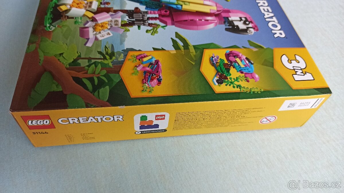 LEGO 31144 Creator Exotický růžový papoušek 3v1 - 4