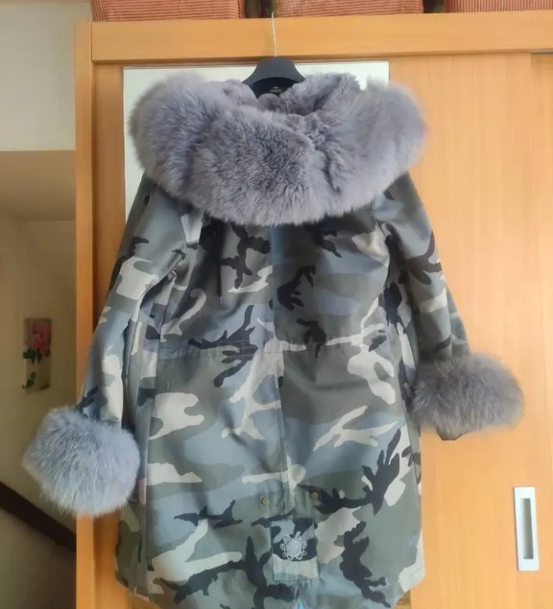 Maskáč bunda/parka zimní - 4