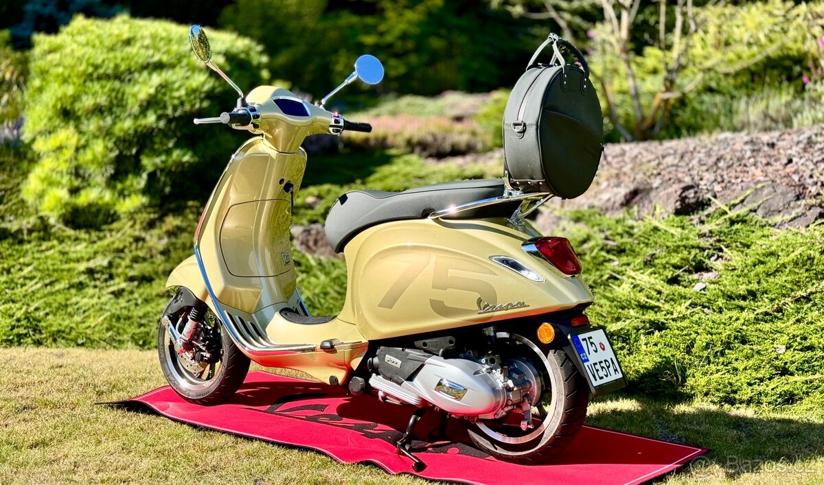 Vespa Primavera 75th Anni– limitovaná edice, TOP STAV - 4