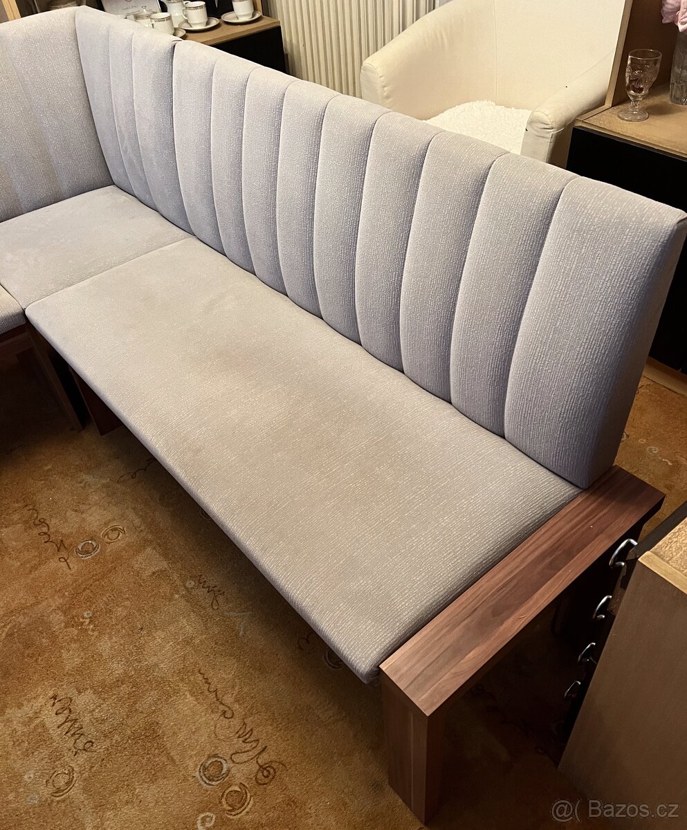 Sedací rohová lavice - 4