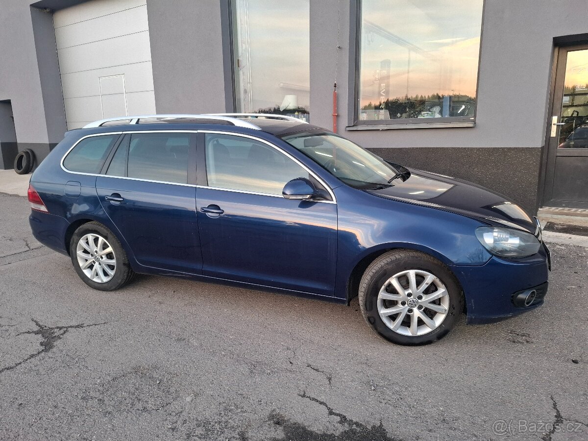 GOLF VI 1.6TDi 77kW 4x4 combi, r.10, VÝBAVA, TOP CENA - 4