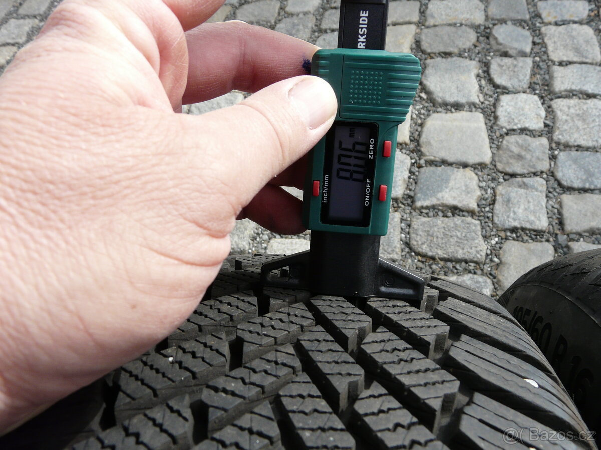 ZIMNÍ PNEU CONTINENTAL WINTER 195/60R16 - 4