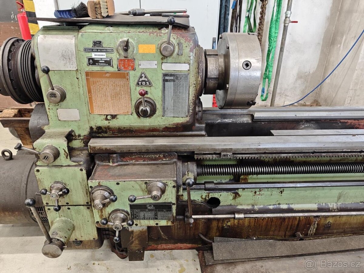 Hrotový soustruh TOS SU 63 A - 4