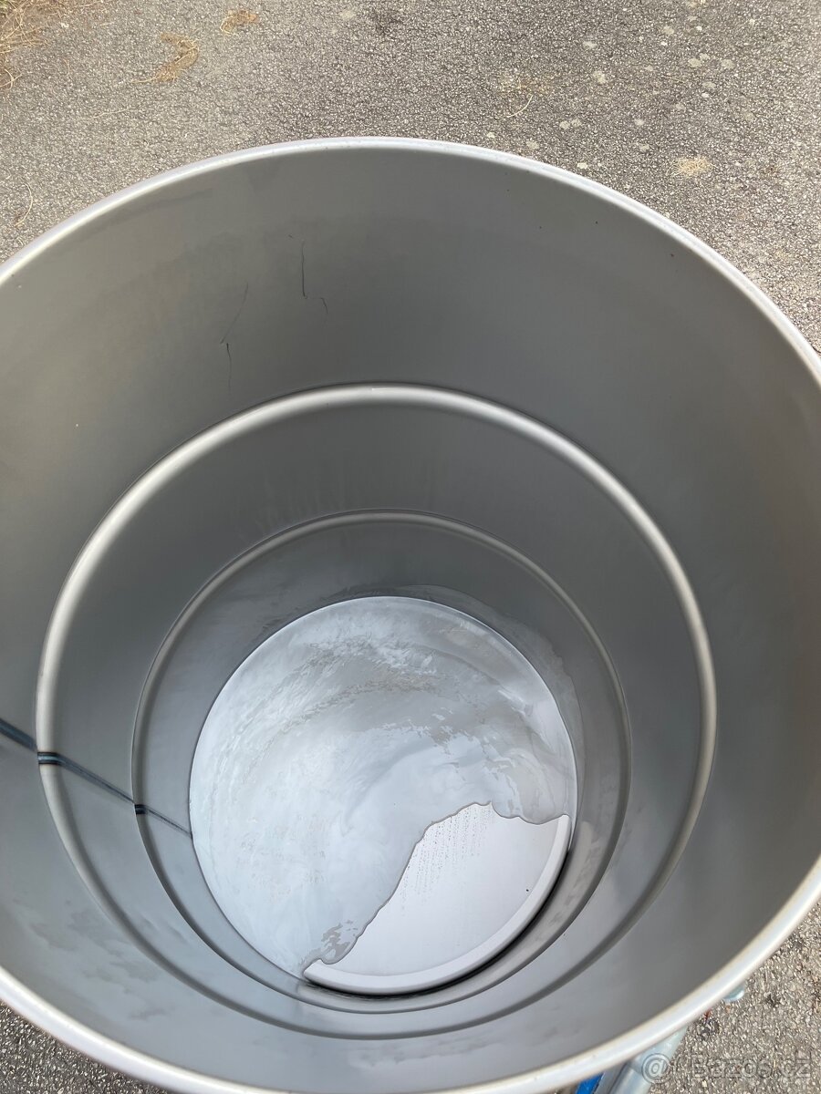 Plechový sud s víkem - 4