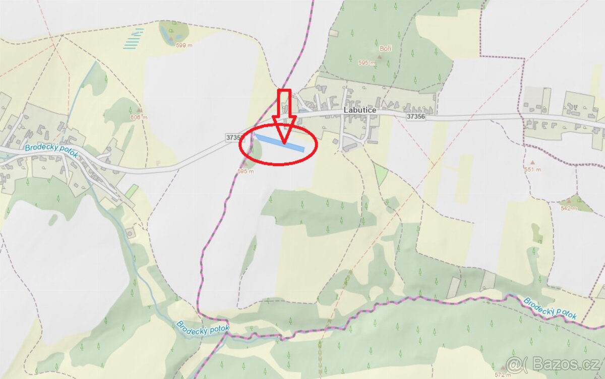 Prodej pozemku k.ú. Labutice (2) - 4