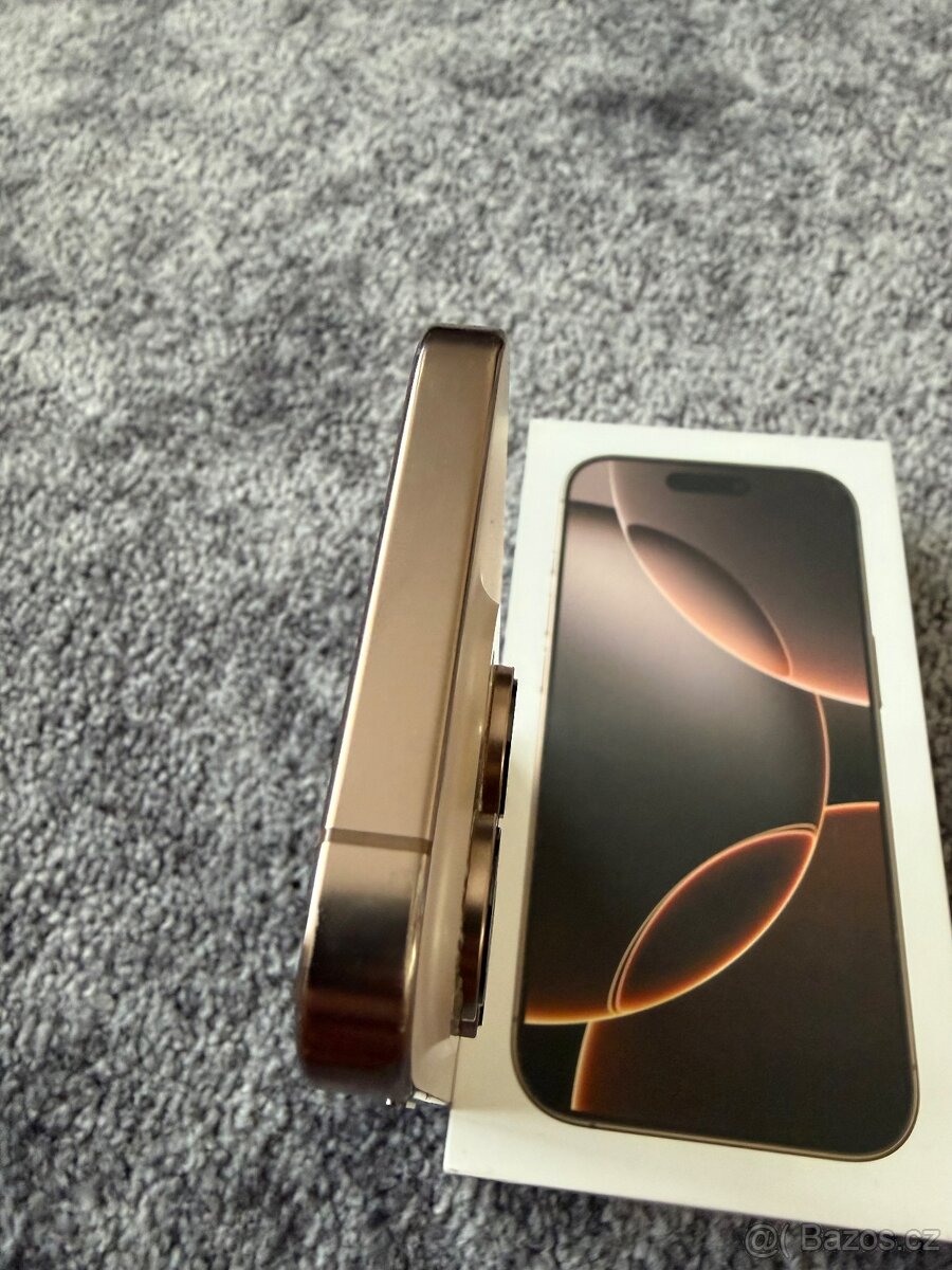 iPhone 16 PRO 512GB - 91% kodnice Desert Titanium - 4