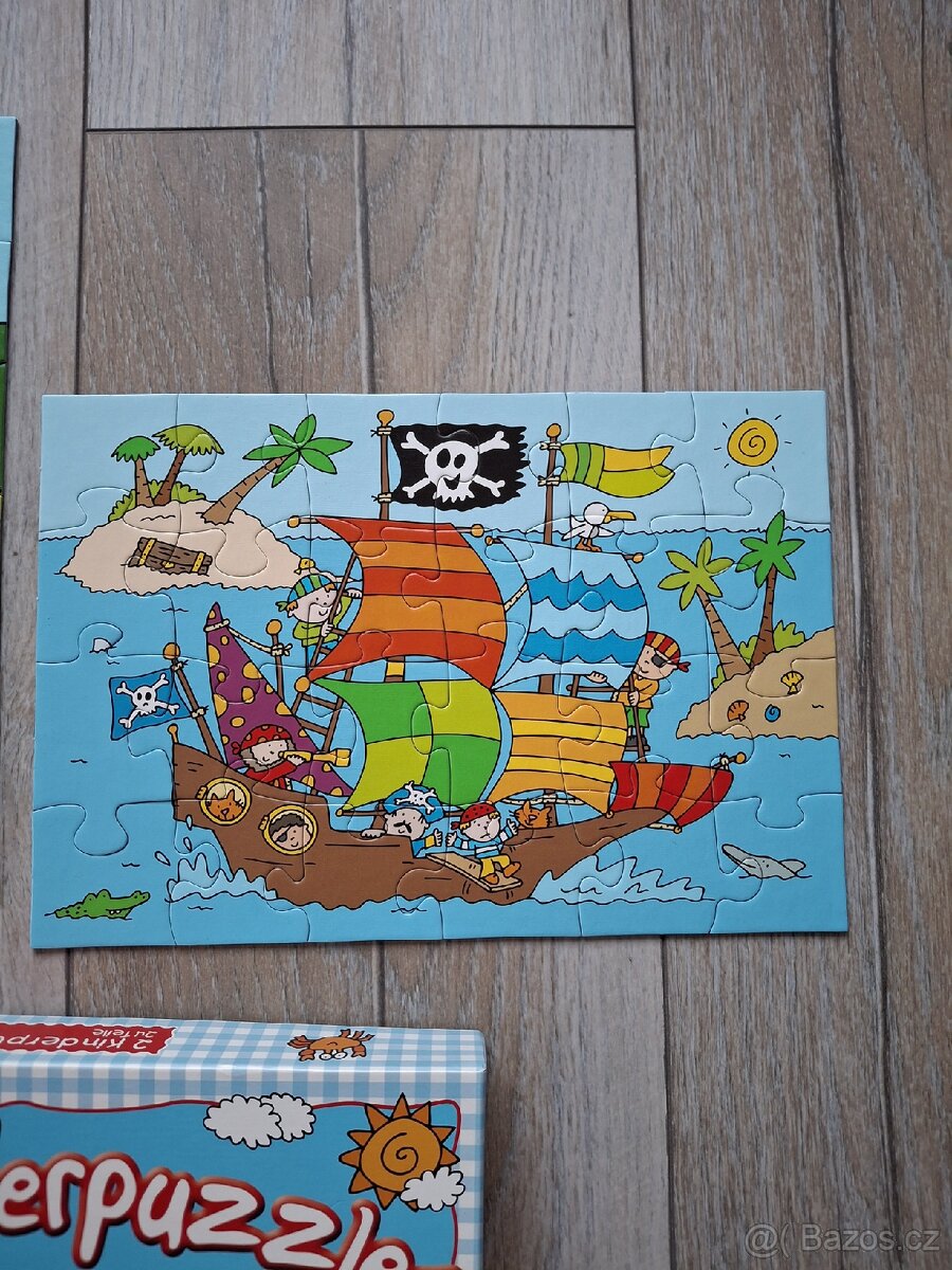 2x puzzle pirati a mickey - 4