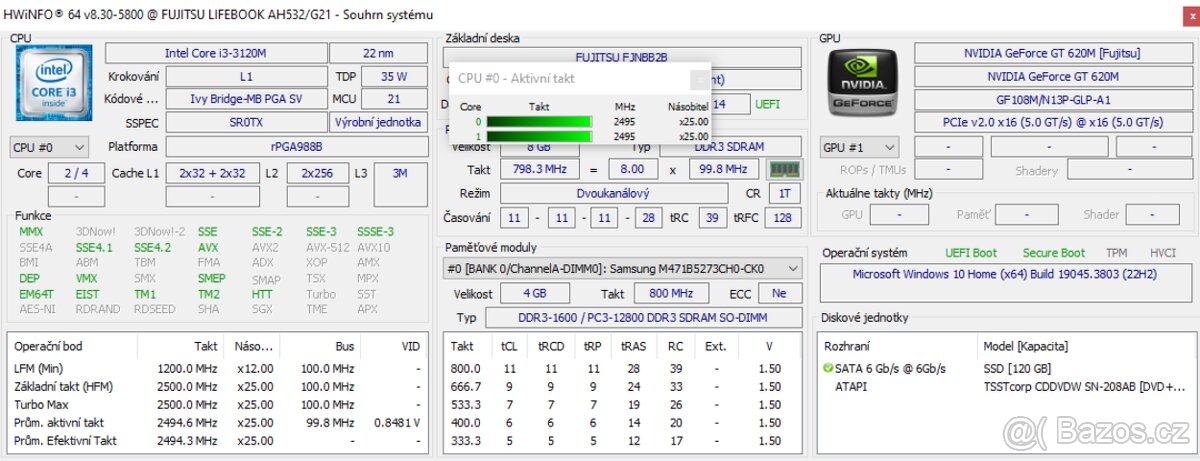 15.6 Notebook Fujitsu Lifebook AH532 - 4