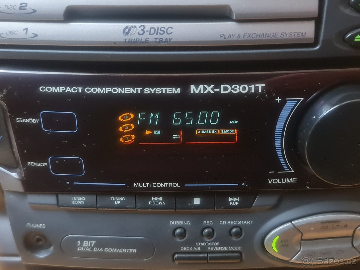 Mini věž JVC MX-D301T + 25 CD - 4
