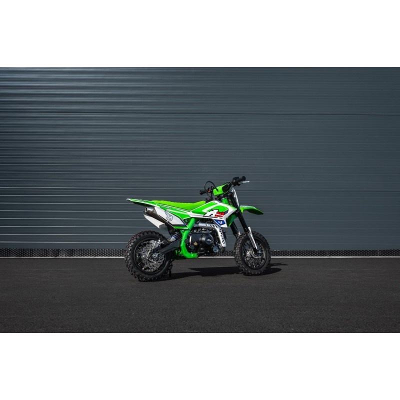 Pitbike Leramotors Thunder 70ccm, kola 10/10, zeleny